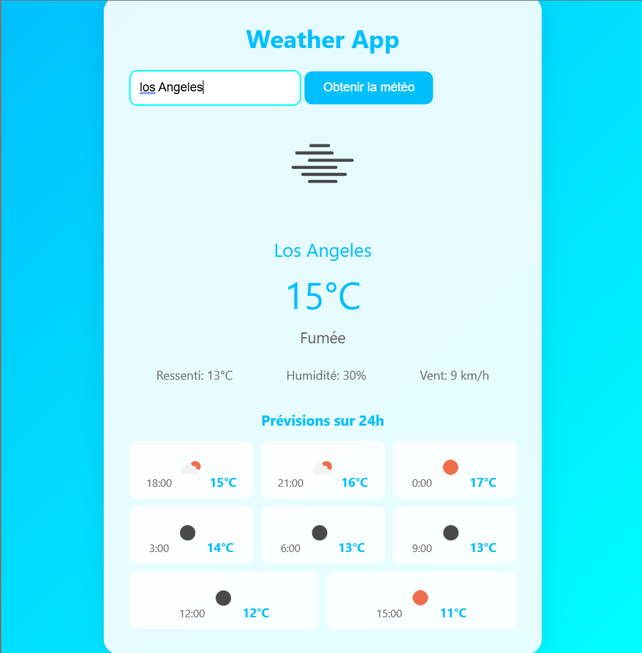 Meteorological Application Project